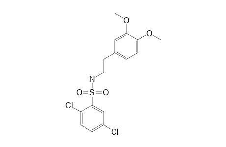 2,5-dichloro-N-(3,4-dimethoxyphenethyl)benzenesulfonamide