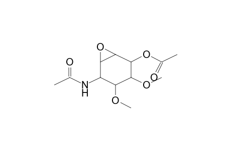 (2-acetamido-3,4-dimethoxy-7-oxabicyclo[4.1.0]heptan-5-yl) acetate