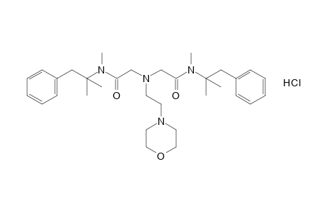 2,2'-[(2-morpholinoethyl)imino]bis[N-(alpha,alpha-dimethylphenethyl)-N-methylacetamide], monohydrochloride