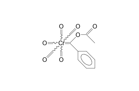 (Acetoxyphenylcarbene)pentacarbonyl-chromium(0)