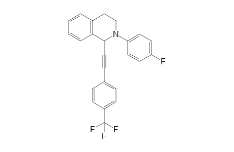 2-(4-Fluorophenyl)-1-((4-(trifluoromethyl)phenyl)ethynyl)-1,2,3,4-tetrahydroisoquinoline