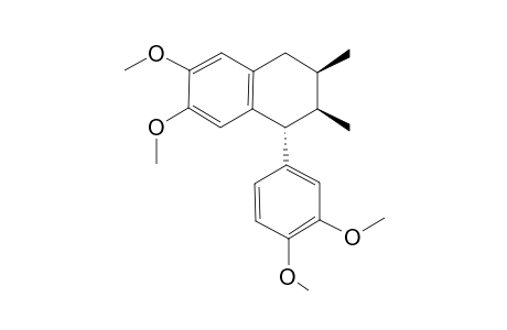 (1R,2R,3R)-1-(3,4-dimethoxyphenyl)-6,7-dimethoxy-2,3-dimethyl-1,2,3,4-tetrahydronaphthalene