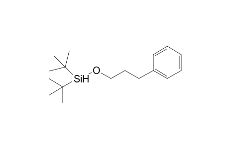 1-Di(tert-butyl)silyloxy-3-phenylpropane