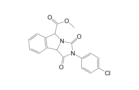 2-(p-chlorophenyl)-1,3-dioxo-2,3,5,9b-tetrahydro-1H-imidazo[5,1-a]isoindole-5-carboxylic acid, methyl ester