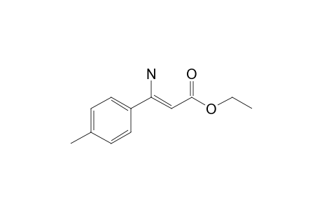 (Z)-3-amino-3-(4-methylphenyl)-2-propenoic acid ethyl ester