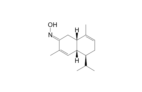 (-)-1S,6S,7S-Muurolan-4,9-dien-3-one oxime