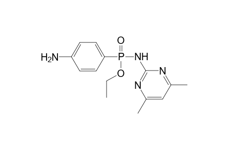 N-(4',6'-Dimethylpyrimidin-2'-yl)-P-(p-aminophenyl)ethoxyphosphonyl - amide
