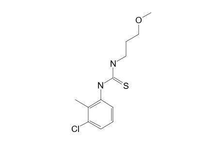 1-(3-chloro-o-tolyl)-3-(3-methoxypropyl)-2-thiourea