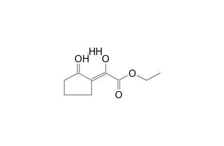 2-(2-Oxo-cyclopentylidene)-glycolic acid, ethyl ester