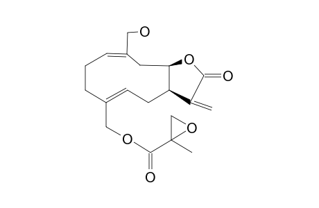 GERMACRA-1(10)E,4Z,7(11)-TRIEN-12,8-A-OLIDE,14-HYDROXY-15-(2',3'-EPOXYMETHACRYLOYLOXY)