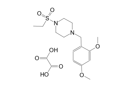 1-(2,4-dimethoxybenzyl)-4-(ethylsulfonyl)piperazine oxalate