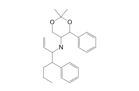 2,2-Dimethyl-4-phenyl-N-(4'-phenylhept-1'-en-3'-yl)-1,3-dioxan-5-amine