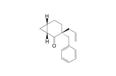 (1R*,3S*,6S*)-3-(Phenyl)methyl-3-(2-propenyl)bicyclo[4.1.0]heptan-2-one