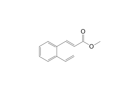 Methyl 3-(2'-ethenylphenyl)propenoate