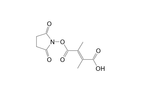 N-Succinimidyl 2,3-dimethylbut-2-enedioate - monoester