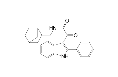 Acetamide, N-bicyclo[2.2.1]hept-2-ylmethyl-2-oxo-2-(2-phenyl-1H-indol-3-yl)-