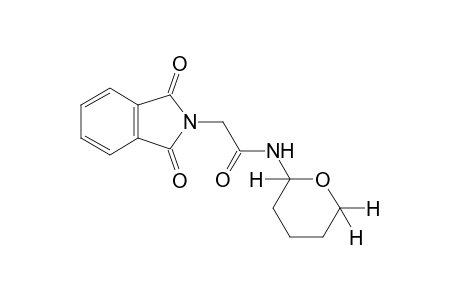 1,3-dioxo-N-(tetrahydro-2H-pyran-2-yl)-2-isoindolineacetamide