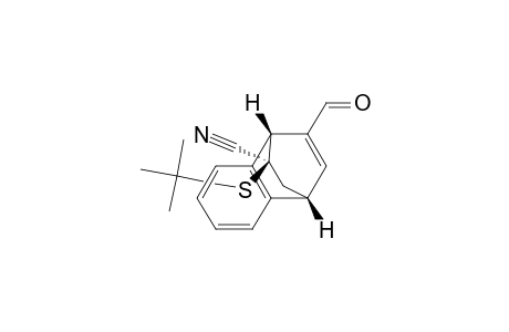 rel-(1R,4R,9R)-9-(tert-butylthio)-2-formyl-1,4-dihydro-1,4-ethanonaphthalene-9-carbonitrile