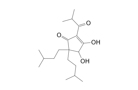 2-Cyclopenten-1-one, 3,4-dihydroxy-5,5-bis(3-methylbutyl)-2-(2-methyl-1-oxopropyl)-