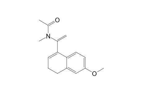 N-[1-(6-Methoxy-3,4-dihydro-1-naphthalenyl)-vinyl]-N-methylacetamide