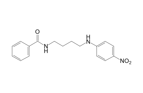 N-[4-(p-nitroanilino)butyl]benzamide