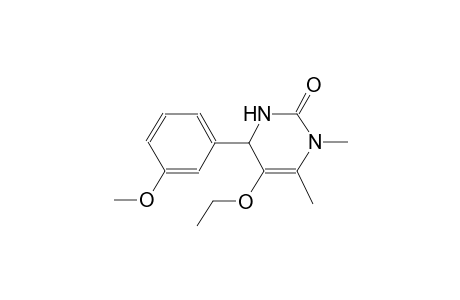 5-ethoxy-4-(3-methoxyphenyl)-1,6-dimethyl-3,4-dihydro-2(1H)-pyrimidinone