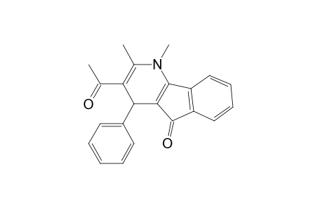 1,2-Dimethyl-3-acetyl-4-phenyl-5-oxo-4,5-dihydroindeno[1,2-b]pyridine