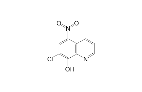 8-Quinolinol, 7-chloro-5-nitro-