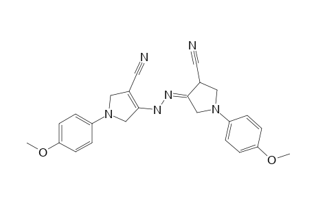 4-{2'-[4"-Cyano-1"-(p-methoxyphenyl)pyrrolidin-3"-ylidene]hydrazinyl}-1-(p'-methoxyphenyl)-2,5-dihydro-1H-pyrrole-3-carbonitrile