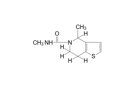 N,4-dimethyl-4,5,6,7-tetrahydrothieno[3,2-c]pyridine-5-carboxamide