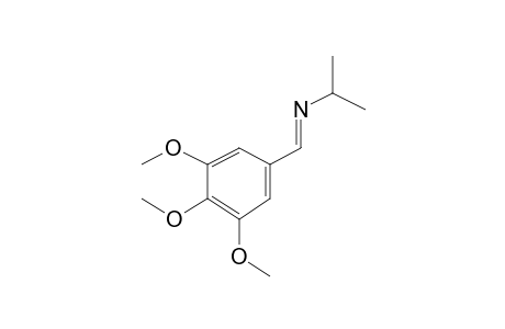 N-(3,4,5-Trimethoxybenzylidine) isopropylamine