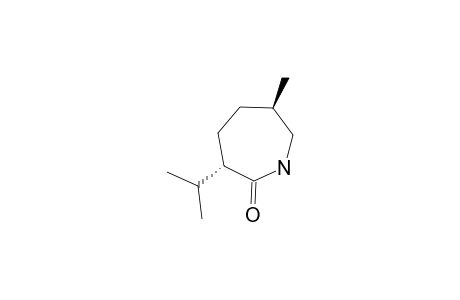 3-Isopropyl-6-methylhexahydroazepin-2-one