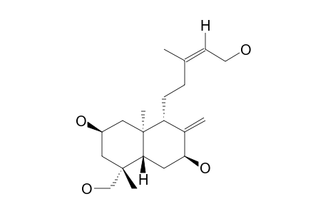 2-ALPHA,7-ALPHA,15,19-TETRAHYDROXY-ENT-LABDA-8(17),(13Z)-DIENE