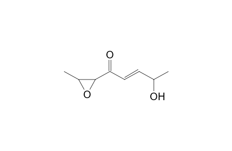 6,7-Epoxy-2-hydroxy-3-octen-5-one