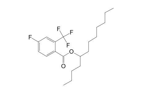 4-Fluoro-2-trifluromethylbenzoic acid, 5-dodecyl ester