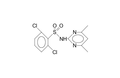 Benzenesulfonamide, 2,6-dichloro-N-(4,6-dimethyl-2-pyrimidinyl)-