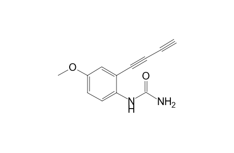 1-[4-Methoxy-2-(buta-1,3-diynyl)phenyl]urea