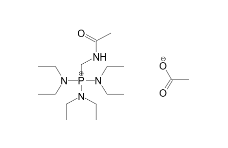 TRIS(DIETHYLAMINO)ACETYLAMINOMETHYLPHOSPHONIUM ACETATE