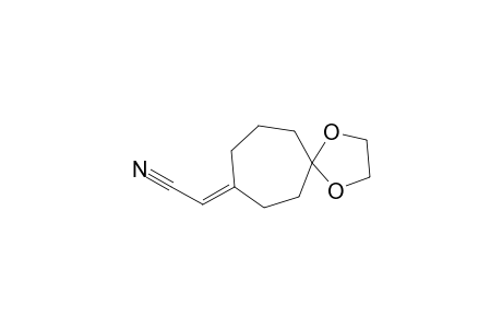 2-[4,4-(Ethylenedioxy)cycloheptylidene]acetonitrile