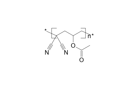 Poly(vinylidene cyanide-co-vinyl acetate)