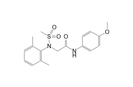 N-(4-methoxypheny)-2-[N-methylsulfonyl-N-(2,6-dimethylphenyl)amino]acetamide