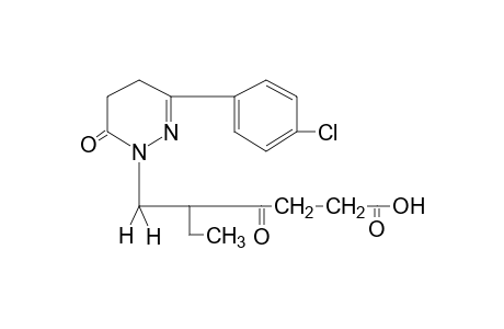 3-(p-CHLOROPHENYL)-4,5-DIHYDRO-gamma,6-DIOXO-delta-ETHYL-1(6H)-PYRIDAZINEHEXANOIC ACID