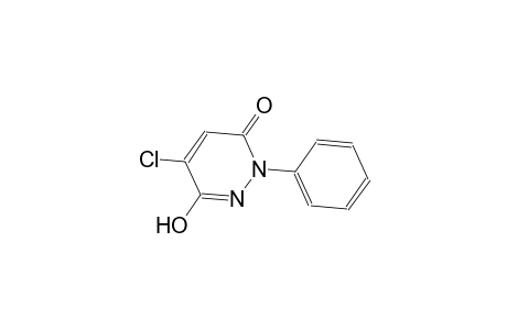 5-chloro-6-hydroxy-2-phenyl-3(2H)-pyridazinone