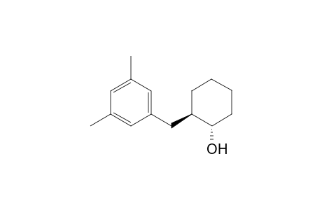 trans-2-(3,5-dimethylbenzyl)cyclohexan-1-ol