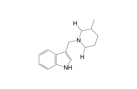 3-[(3-methylpiperidino)methyl]indole