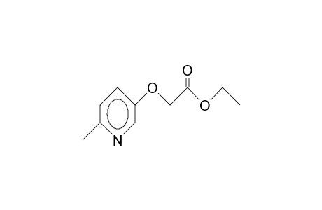 (6-Methyl-3-pyridyloxy)-acetic acid, ethyl ester