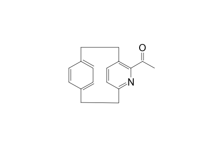 Rac-13-Acetyl[2](1,4)benzeno[2](2,5)pyridinophane