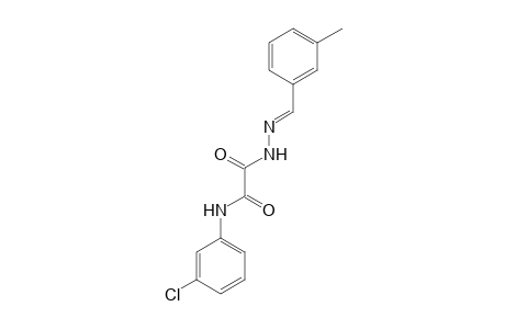 3'-Chlorooxanilic acid N'-(3-methylbenzylidene)hydrazide