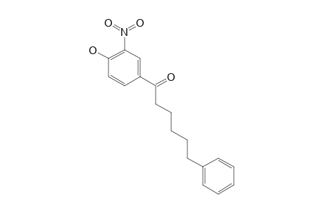 4'-hydroxy-3'-nitro-6-phenylhexanophenone
