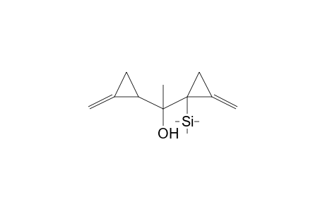 1-(2-Methylenecyclopropyl)-1-(2-methylene-1-trimethylsilyl-cyclopropyl)ethanol